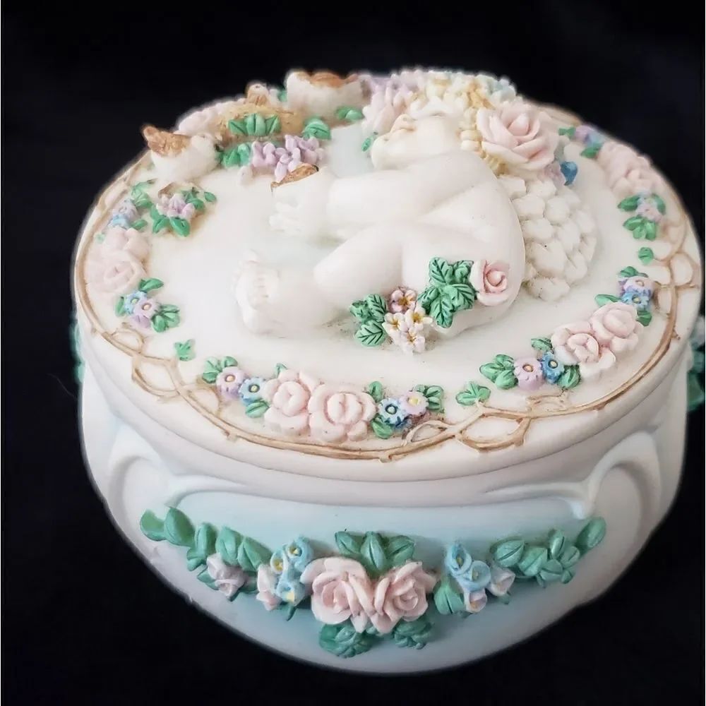 Dreamsicles Music Trinket Box Hamilton Collection 1996 - Picture 2 of 7